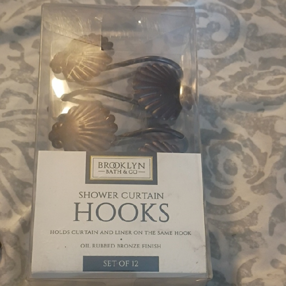 Bronze Shower Curtain Hooks